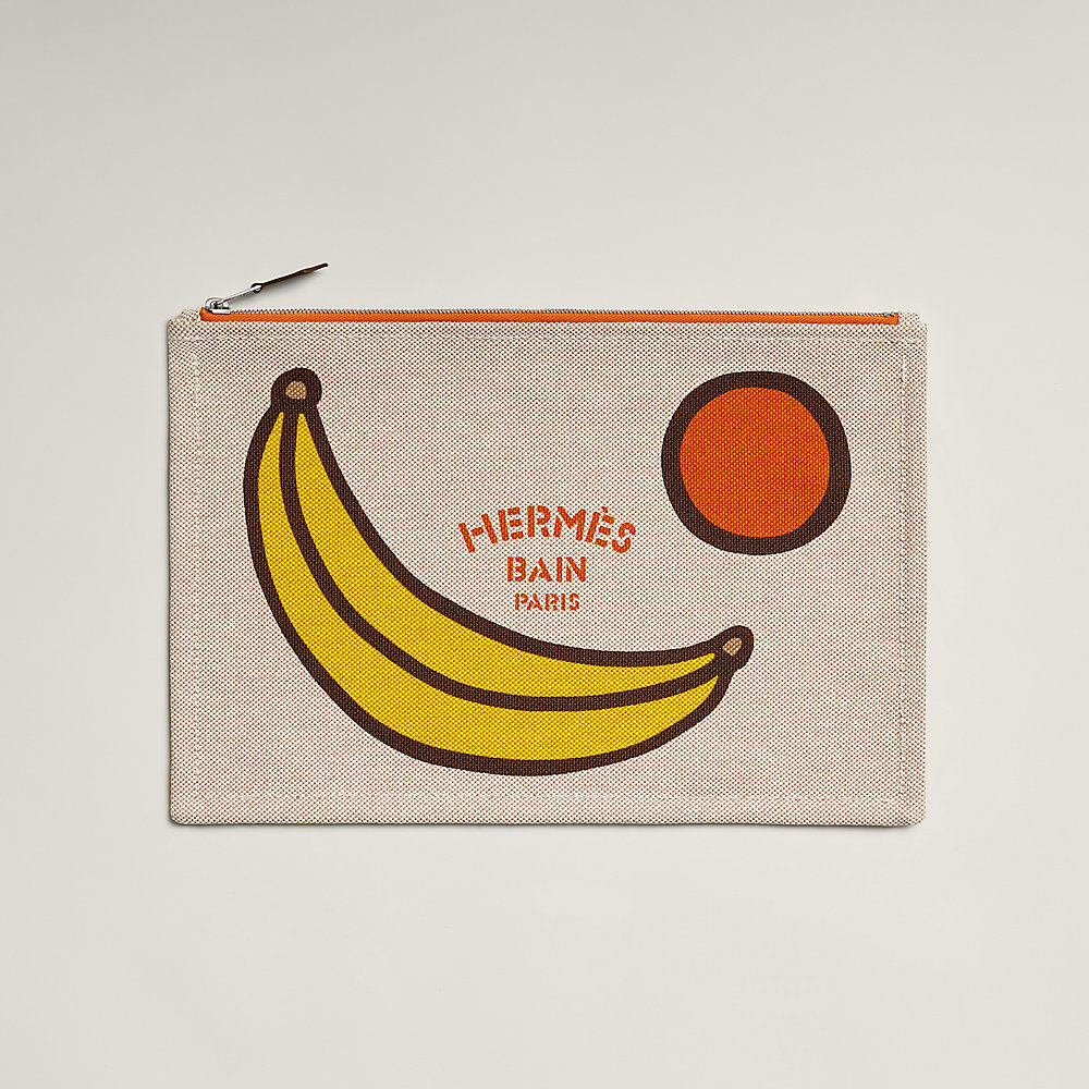 【美品】HERMES エルメス ケース バナナ Flat T'as la Banane case | Hermès UK
